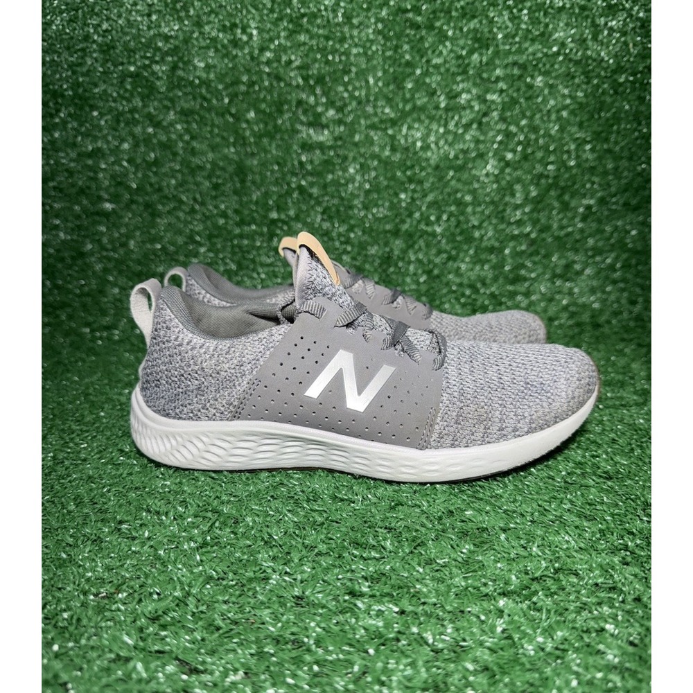New Balance‎ Fresh Foam Sport Womens Size 4.5 Gray Gum Running Shoes Sneakers
